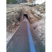 Строительство стана 390. Оборотный цикл водоснабжения на Батмане. Водовод свежей прудовой воды. Оборотный цикл водоснабжения, водоснабжение, фото