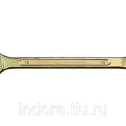 Ключ комбинированный гаечный DEXX, желтый цинк, 12 мм Арт: 27017-12 фотография