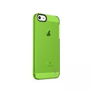 Чехол для iPhone 5 BELKIN, Поликарбонат, Зеленый, Retail F8W162VFC02 фото