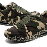 Кроссовки Nike Air Max 1 France SP Camouflage Army Green Black фотография