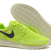 Кроссовки Nike RosheRun Green-White-Black фотография