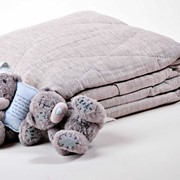 Одеяло детское льняное Зимнее фото