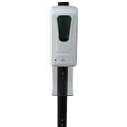 Мобильная стойка (черная) с дозатором для дезинфекции рук HÄLSA SL150B фото