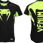 Футболка Venum "Hurricane" X Fit T-shirt BK/YEL