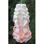 Carved wedding candles, свадебные резные свечи фото