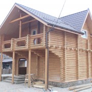 Строительство деревянно-каркасных домов. Строительство деревянного каркасного дома, коттеджа, второго этажа, мансарды. бани. сауны - по Украине фото