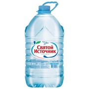 Вода негазированная питьевая “Святой источник“, 5 л, пластиковая бутыль фото