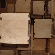Клееный деревянный брус. Мах. размер до 210 х 240 мм. фото