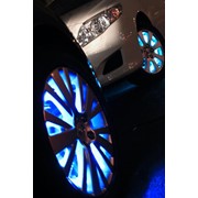 Автомобильная светотехника по многоцветной подсветке литых автомобильных дисков автомобиля Донецк фото