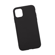 Силиконовый чехол «LP» для iPhone 12 Pro Max TPU (черный непрозрачный) европакет фото
