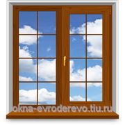 Окна из сосны фотография