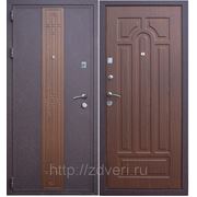 Дверь металлическая, 3-х контурная, Модель: РИМ /Тисненый орех фото
