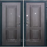 Дверь металлическая, 2-х контурная, Модель: СМ-41 Венеге/Венге фото