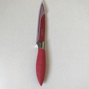 Нож кухонный, большой, керамический, красный