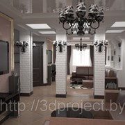 Дизайн квартиры студии Минск http://3dproject.by фото