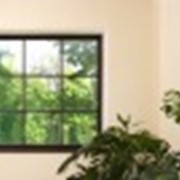 Дерево - алюминиевые окна фотография