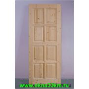 Дверь входная деревянная толщина полотна 50мм. Высота 2000х900мм. фотография