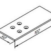 Монтажная пластина применяется с закладными ЭК-5013-01 фотография