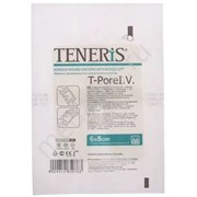 Сигма Мед Лейкопластырь TENERIS T-Pore I.V. 6х8см на нетканой основе, 50шт. фото