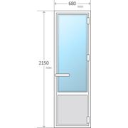 Балконная дверь 680x2150