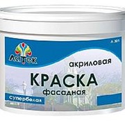 Краска фасадная супербелая для наружных и внутренних работ 7кг. Акриловая фото