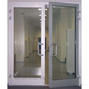 Алюминиевые двери фото