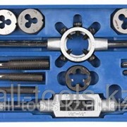 Набор металлорежущего инструмента Зубр Мастер, метчики однопроходные и плашки М3-М12 Код: 28122-H16 фотография