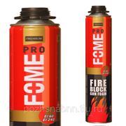 Огнестойкая противопожарная монтажная пена FOME PRO Premium FIRE BLOCK Gun Foam фотография