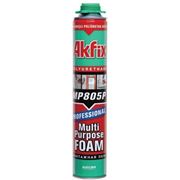 AKFIX 805 – однокомпонентная монтажная пена 750 ml. зимняя, летняя. фото