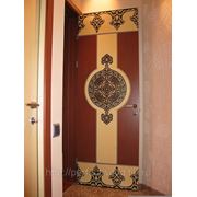 Дверь межкомнатная 5 резная с орнаментом фото