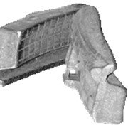 Колодка тормозная чугунная гребневая тип “М“ фото