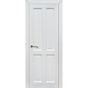 Сосновая дверь ПМЦ М-1 белый воск фото