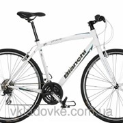 Bianchi велосипед Camaleonte 1 Acera V-Brake белый 59 2012 фотография