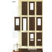 Двери межкомнатные фабрики Волховец серии INTERIO модели 112Х и 113Х ( Красное дерево Мокко)