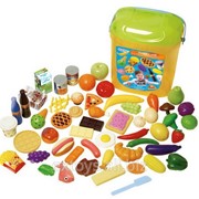 Игровой набор чемодан с продуктами (63 предмета) PlayGo 3122 фото