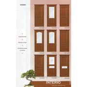 Двери межкомнатные фабрики Волховец серии INTERIO модели 112Х и 113Х (Анегри Шоколад)