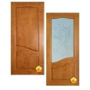 Межкомнатная филенчатая дверь из массива сосны «Санталия» фотография