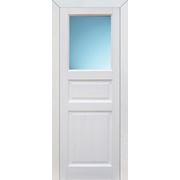 Сосновая дверь ПМЦ М-6 белый воск фото