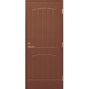 Финская входная дверь FENESTRA ST2000 глухая коричневая фото
