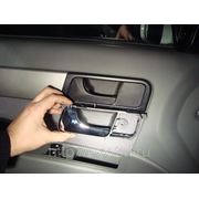 Chevrolet Lacetti седан: хромированные внутренние ручки дверей фото