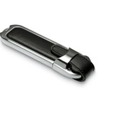 Флеш-накопители, USB Flash,Стильный кожаный флеш накопитель AF-U503B-Black 8GB