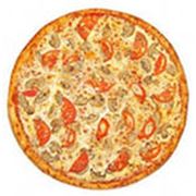Пицца грибная фото