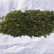 Стеклянная крошка цветная, стеклобой коричневый, зеленый, белый мелкая фракция (3, 4, 5 мм). фото