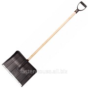 Лопата снеговая пластиковая 500х382 мм фото