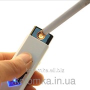 Зажигалка-прикуриватель USB в виде флешки с аккумулятором белая