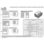 Блок с высоким тепло-звукоизоляционными свойствами для наружных стен -DSs 375/14
