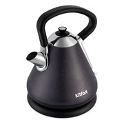 Чайник Kitfort КТ-697-1 черная кожа фотография