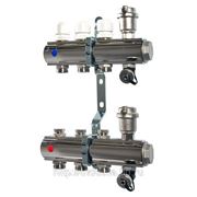 Коллекторный блок 1“ на 5 контуров фото