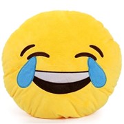 Подушка emoji (эмоджи) в ассортименте, Смех до слез фото