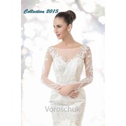 Платье свадебное коллекции 2015 г., модель 10 фото